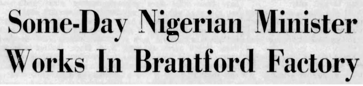 The Expositor, May 29, 1965, p. 12.